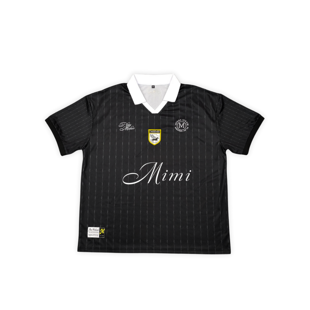 Black "Pegasus" Polo Jersey
