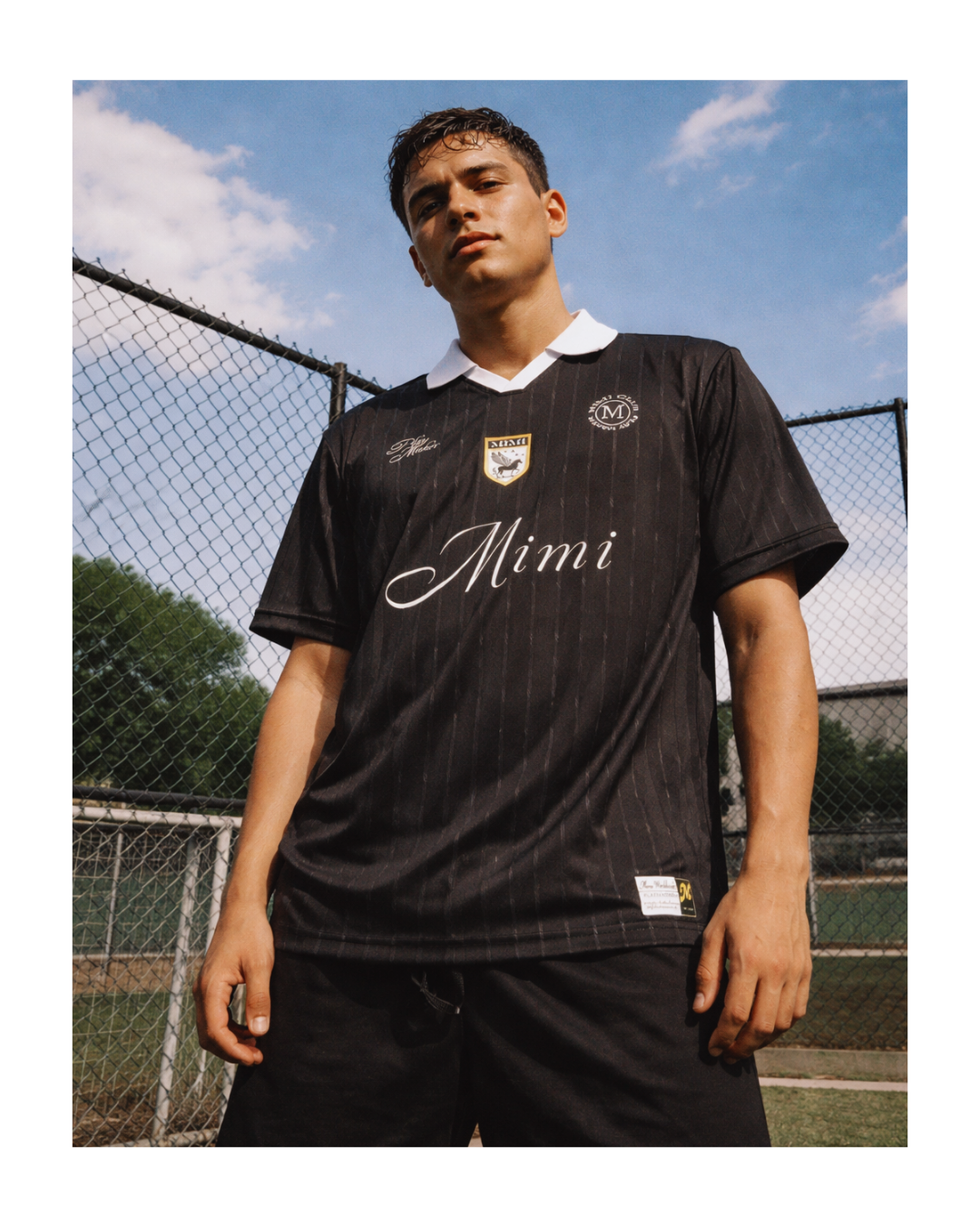 Black "Pegasus" Polo Jersey