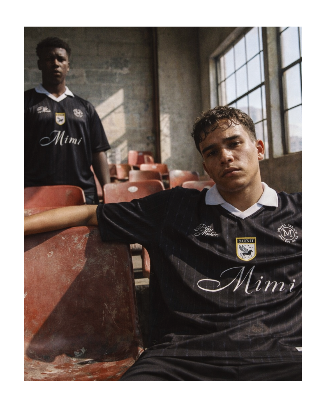 Black "Pegasus" Polo Jersey