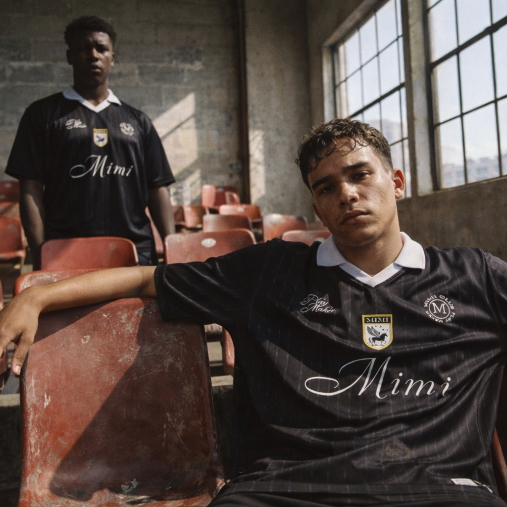 Black "Pegasus" Polo Jersey