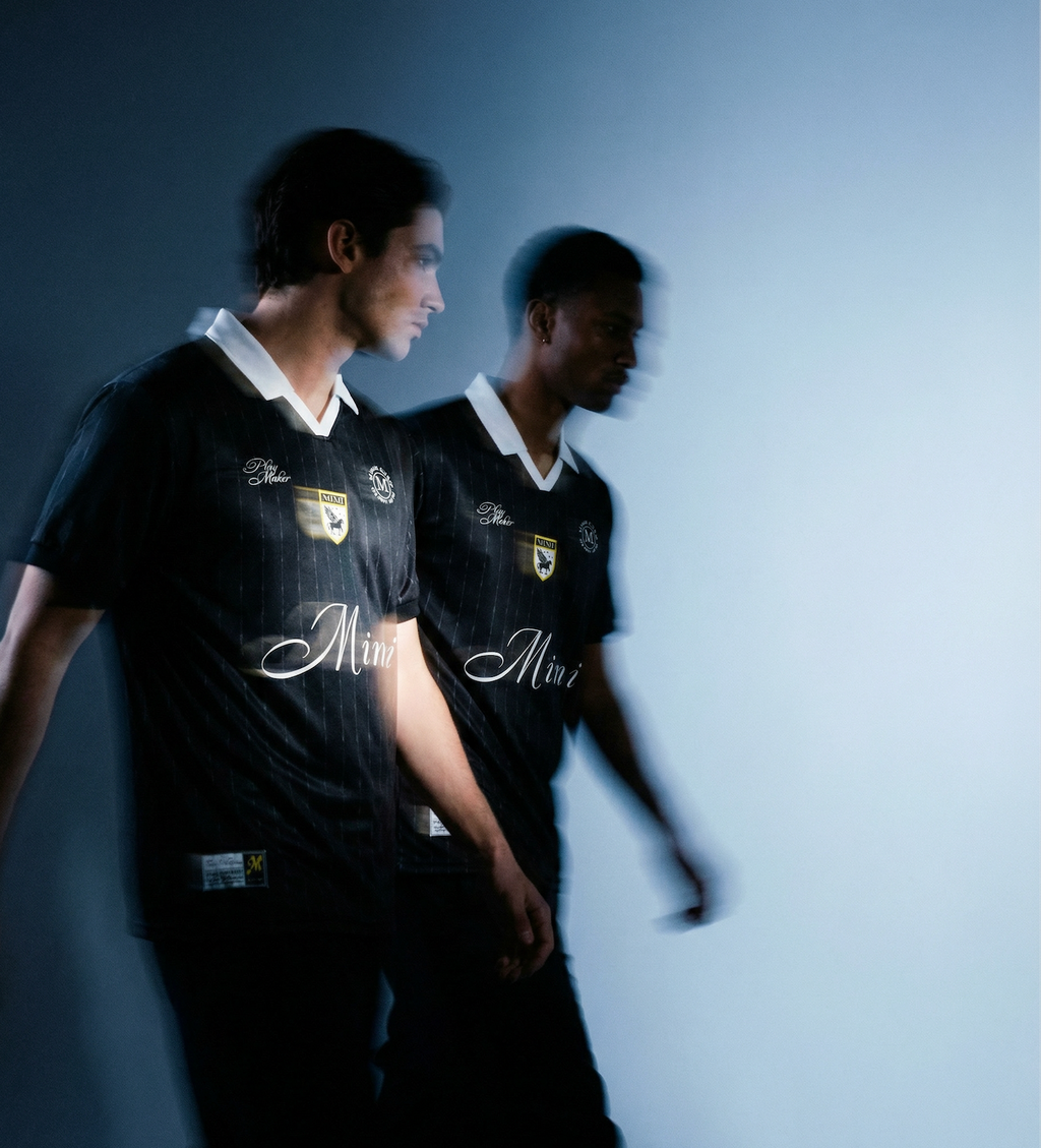 Black "Pegasus" Polo Jersey